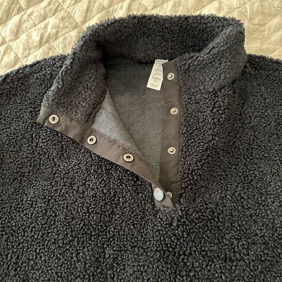 NWT Marika Tyra Faux Fur Teddy. Cropped Sherpa Teddy Black Size XL - Picture 6 of 12